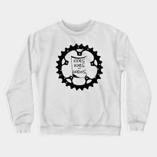 Rides, Bikes, Brews Crewneck Sweatshirt